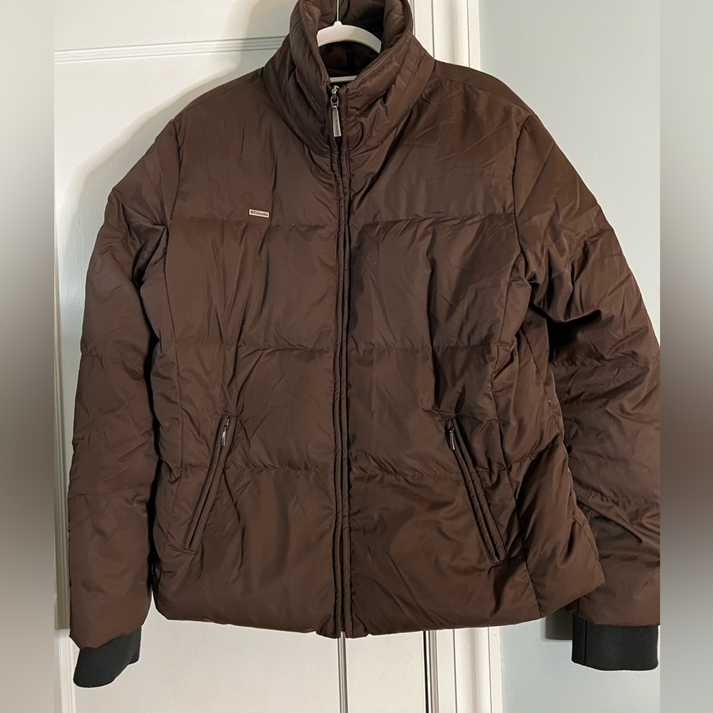Columbia Brown Puffer Jacket